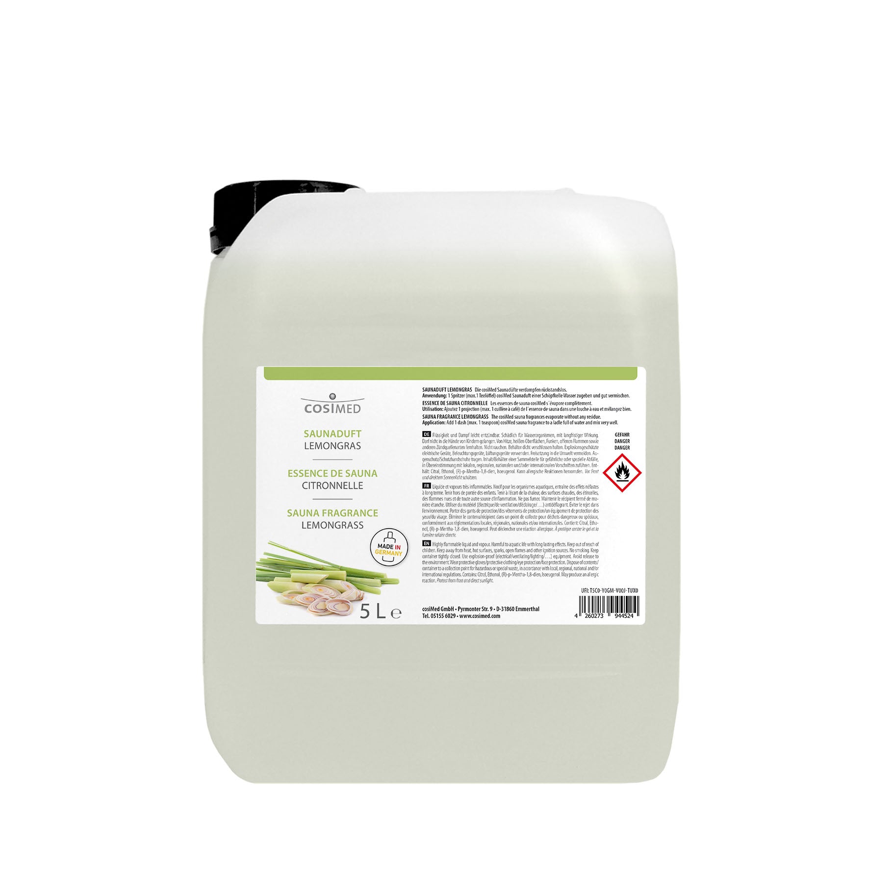 cosiMed Saunaduft Lemongras