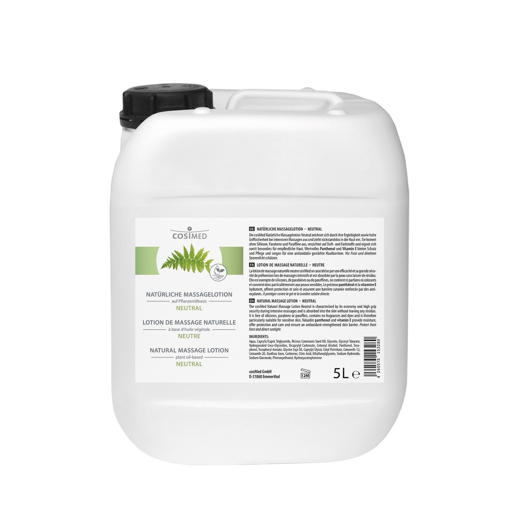 cosiMed Natürliche Massagelotion Neutral