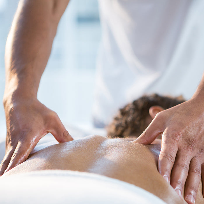 Natürliche Massagelotion