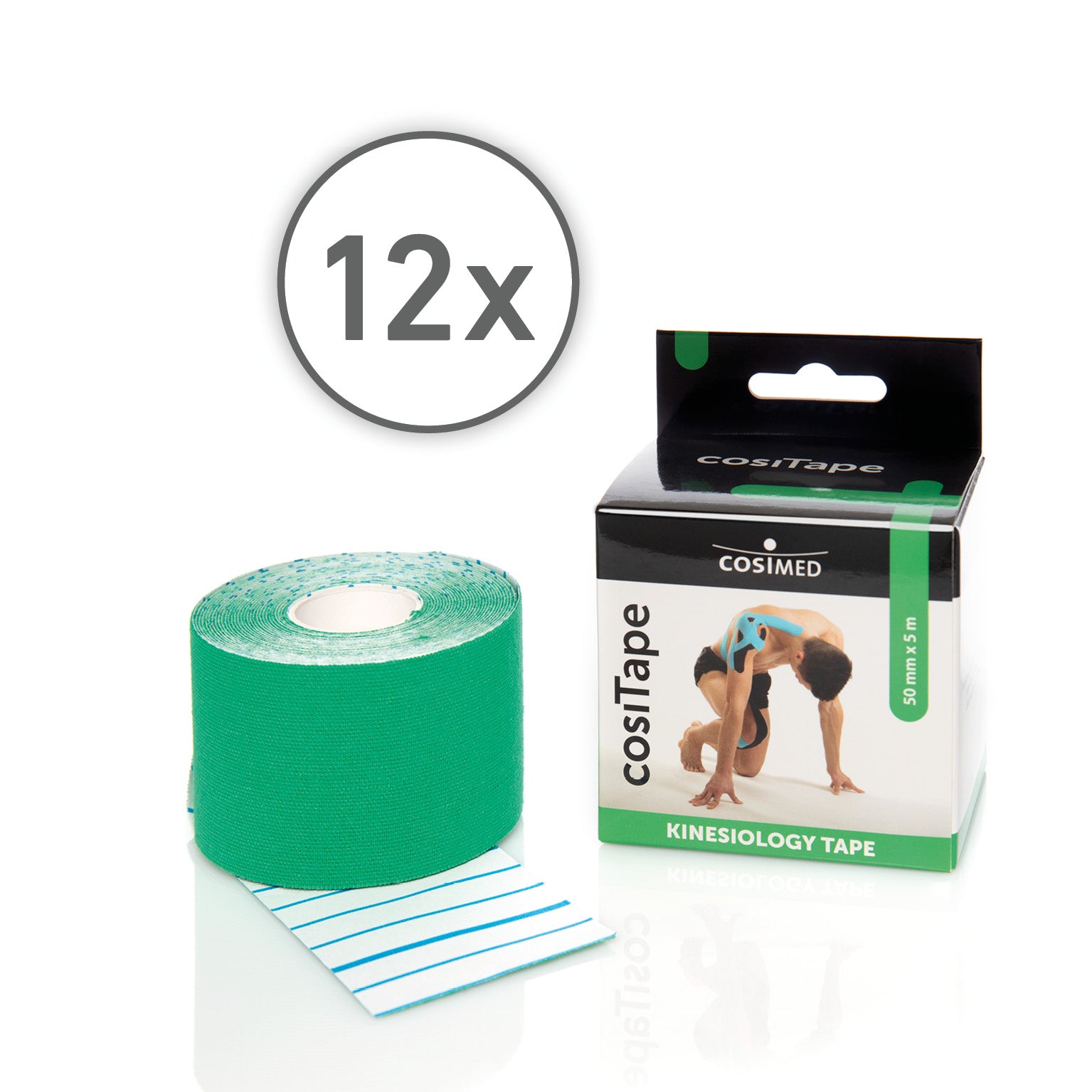 cosiMed cosiTape Kinesiologie Tape - Grün