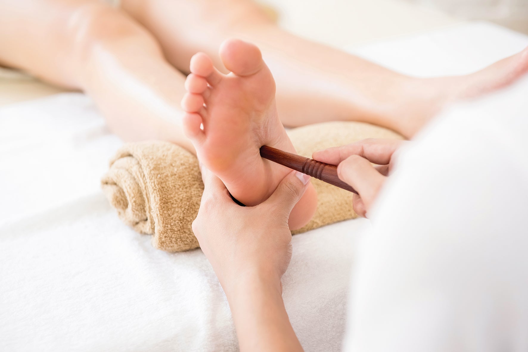 Massage-Werkzeuge aus Hartholz