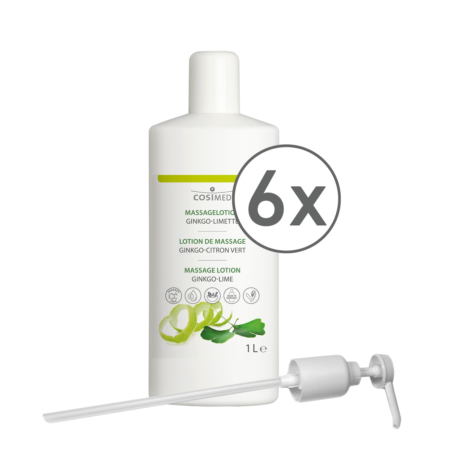 Massagelotion Ginkgo-Limette