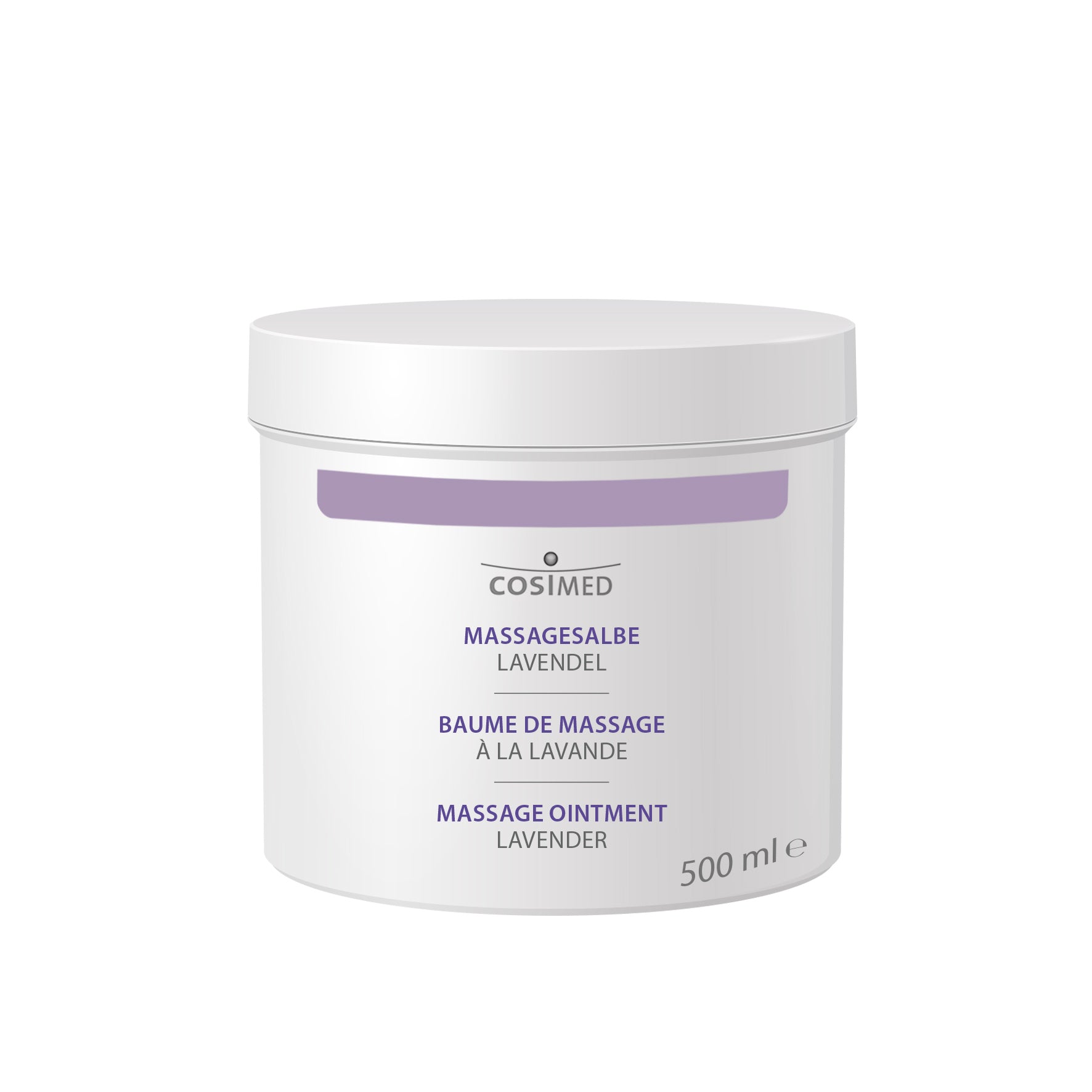 Massagesalbe Lavendel - 500 ml Dose