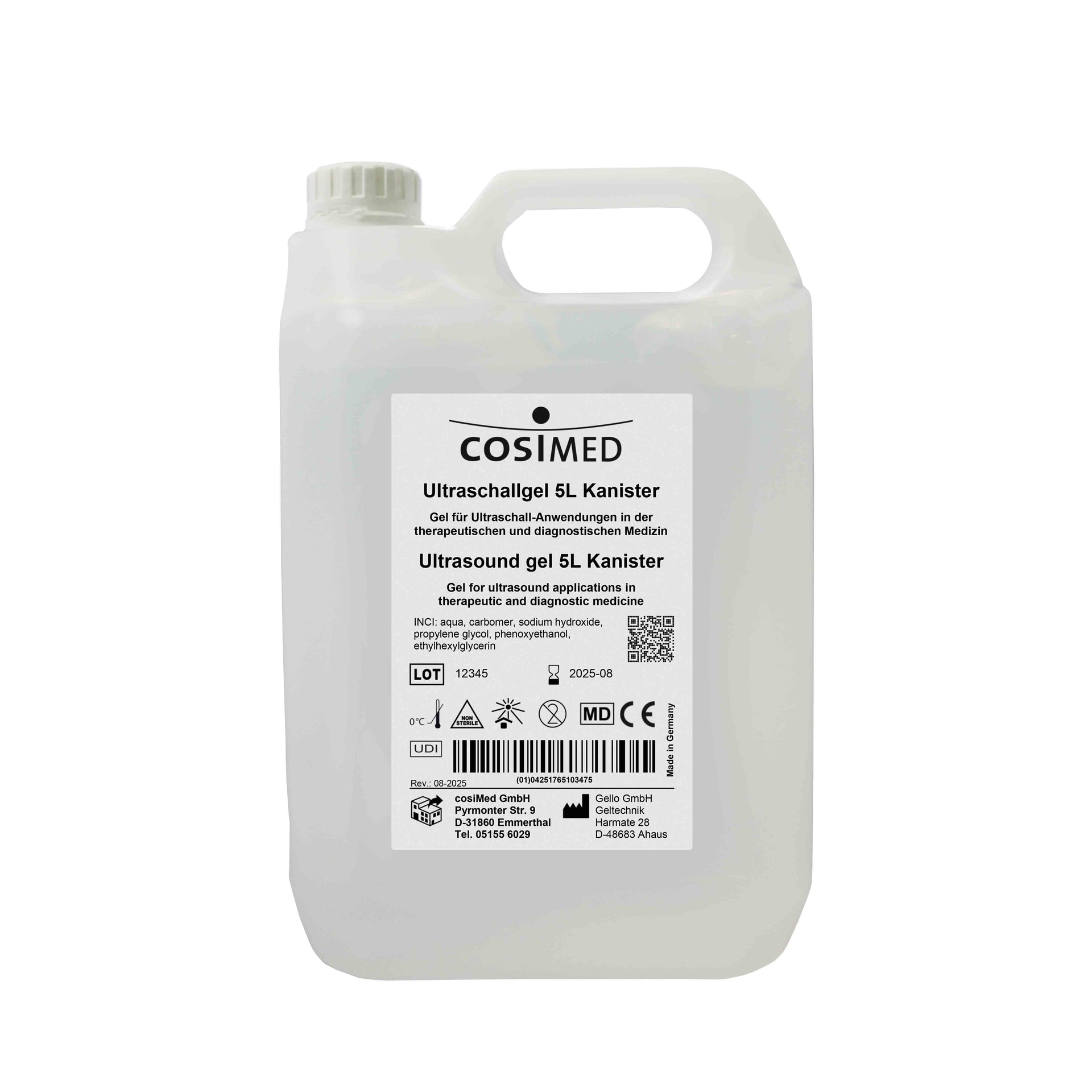 cosiMed Ultraschall-Kontaktgel  cosiMed Shop