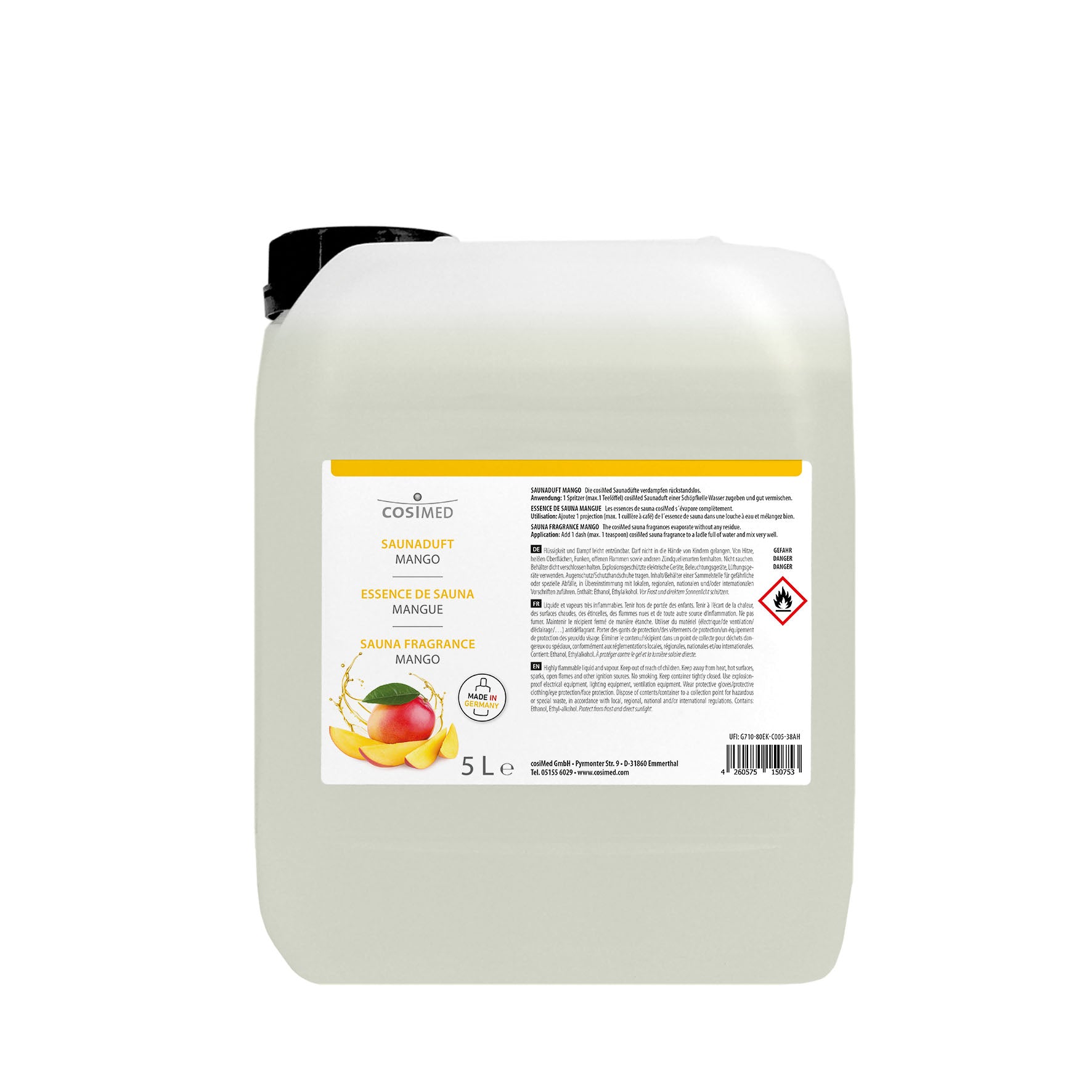 Saunaduft Mango