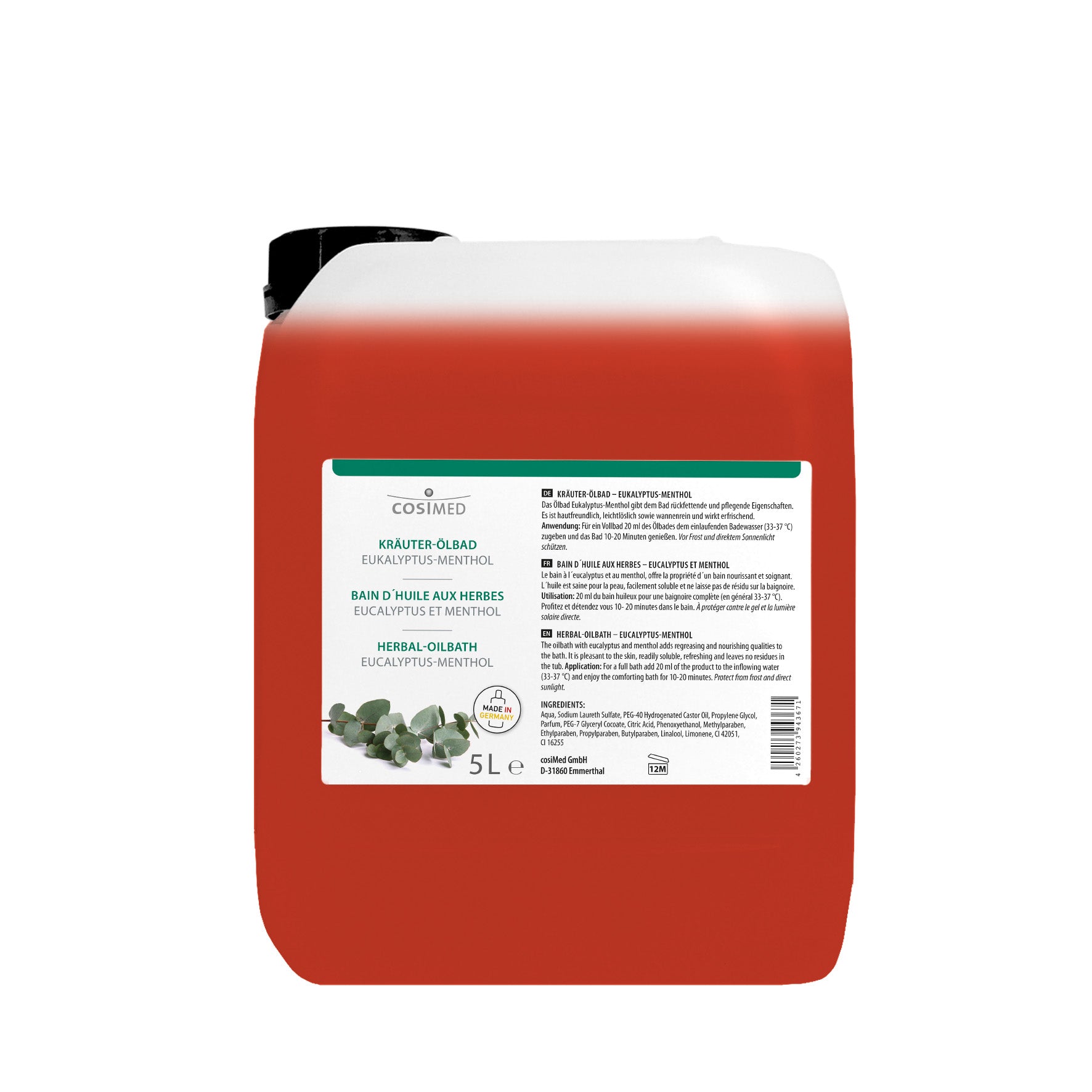 Kräuter-Ölbad Eukalyptus-Menthol