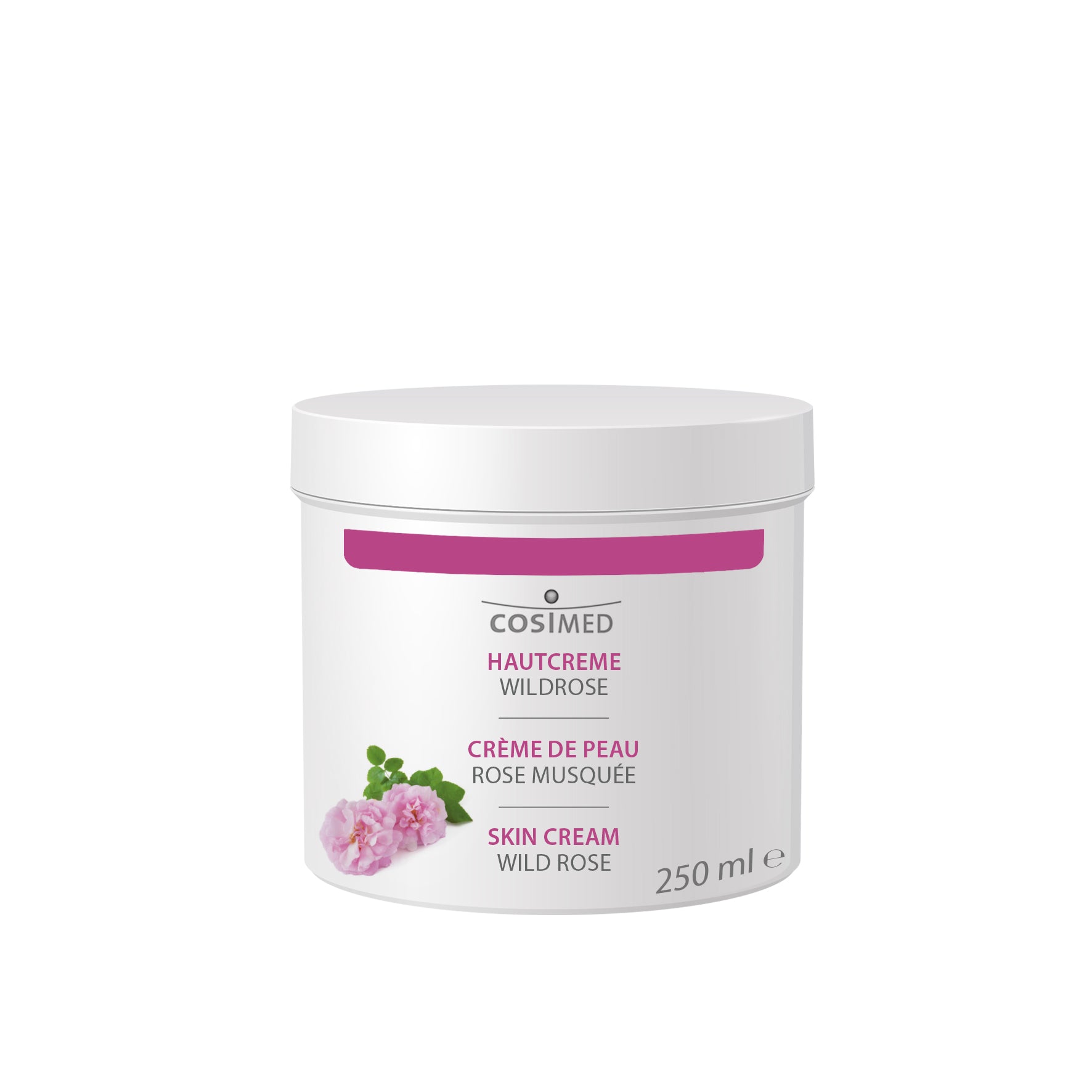 Hautcreme Wildrose - 250 ml Dose