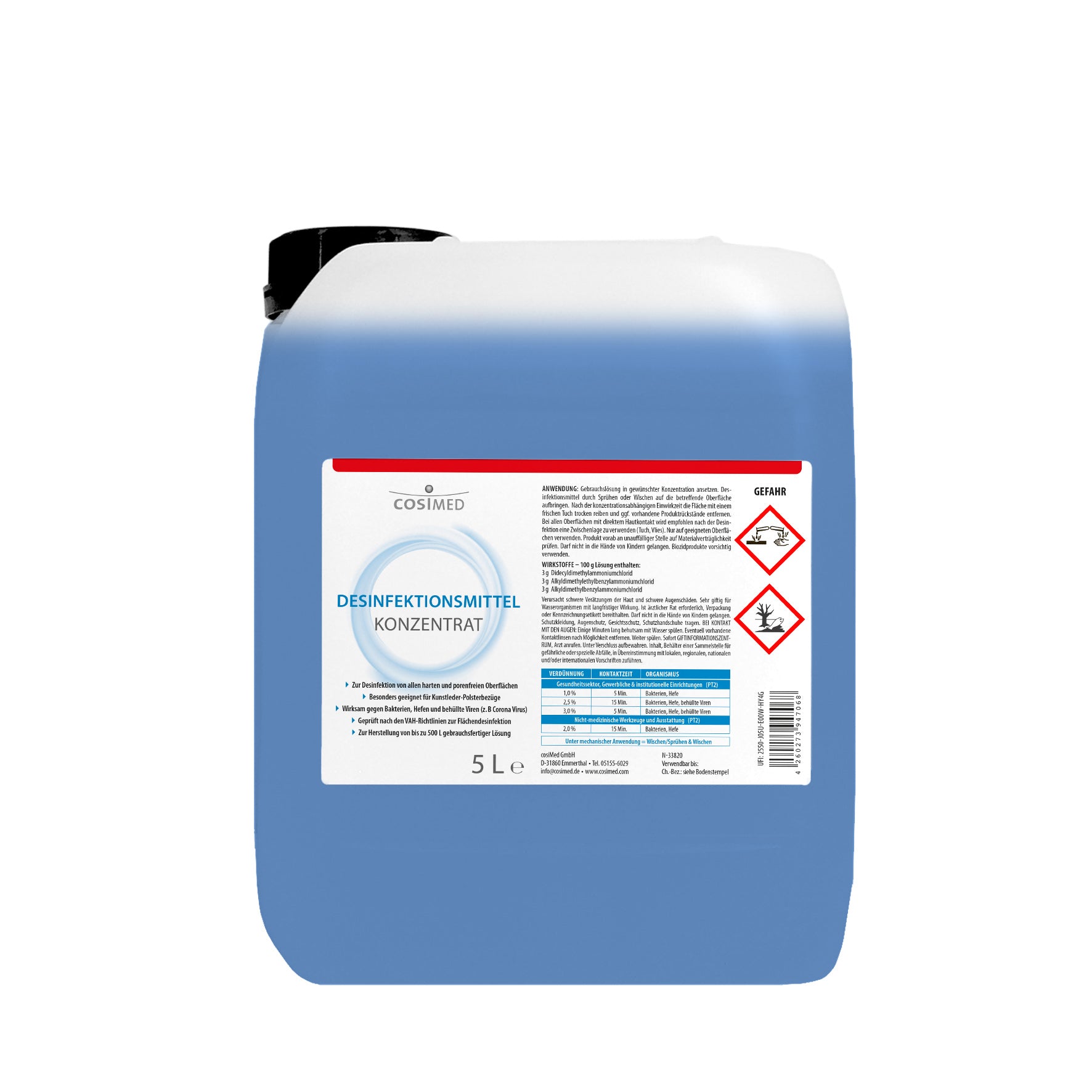 cosiMed Desinfektionsmittel Konzentrat
