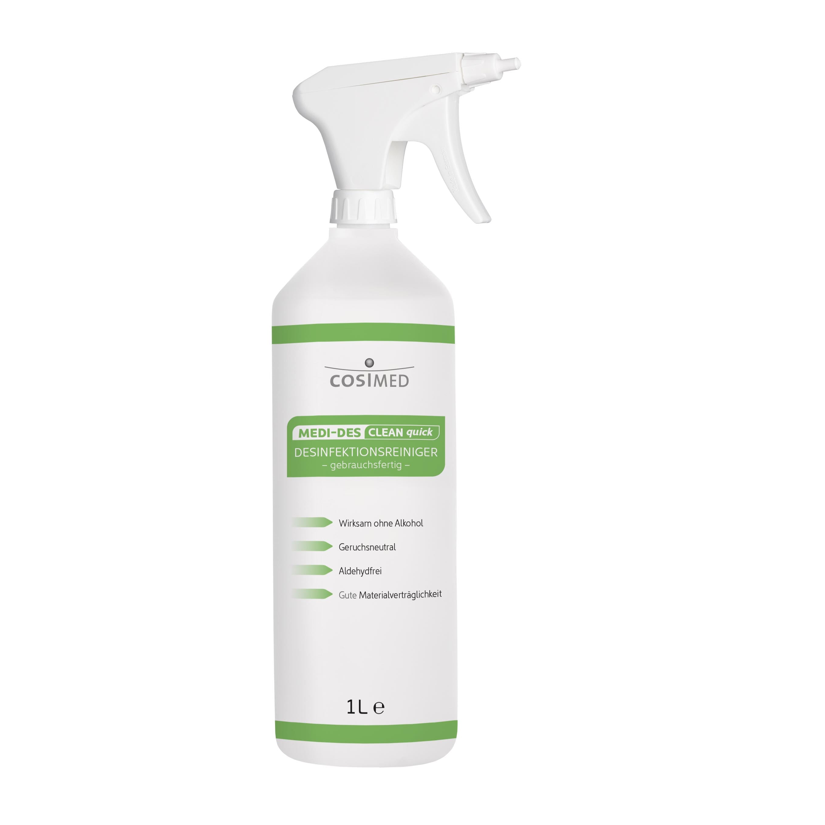MEDI-DES CLEAN QUICK Flächendesinfektion Desinfektionsreiniger gebrauchsfertige Lösung
