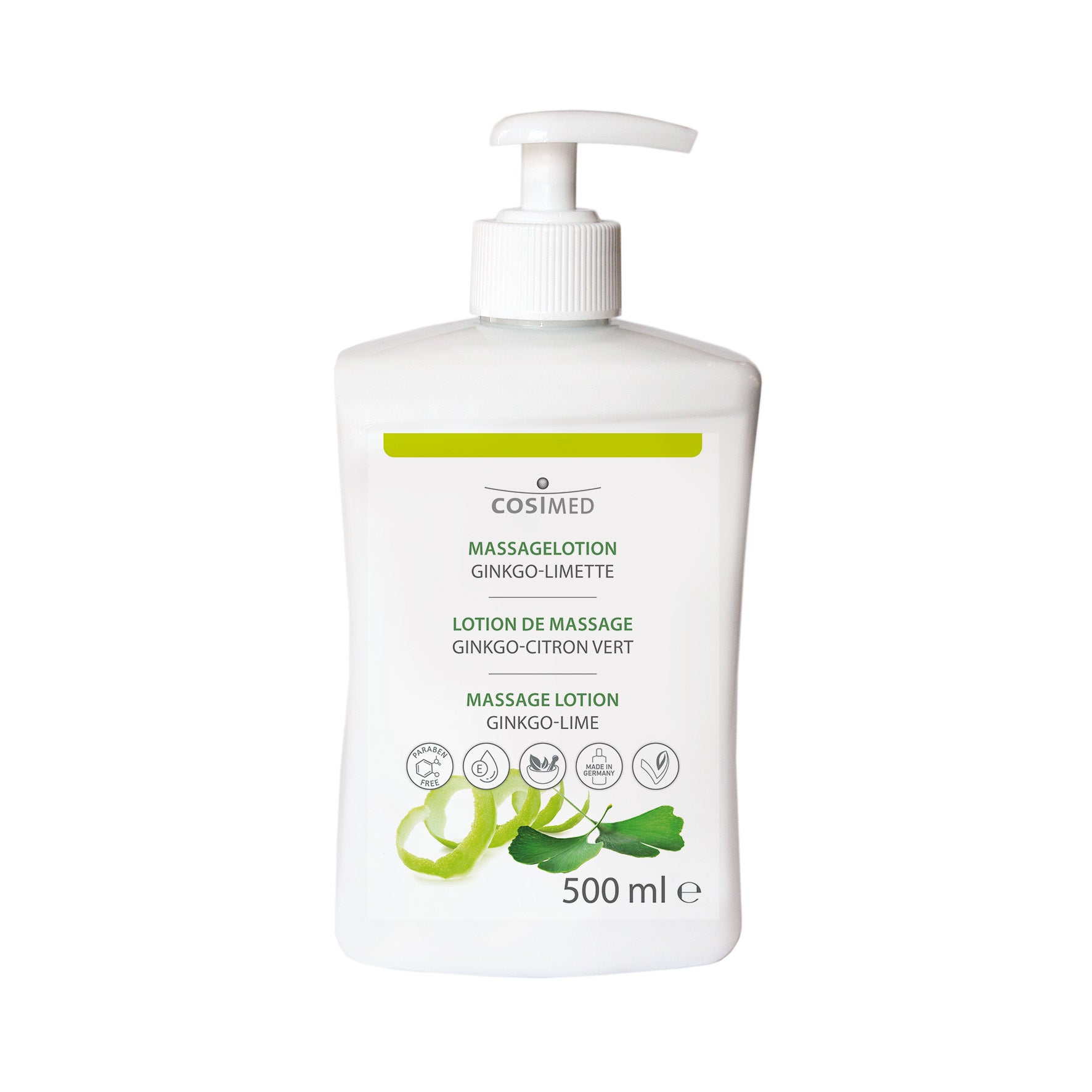 Massagelotion Ginkgo-Limette