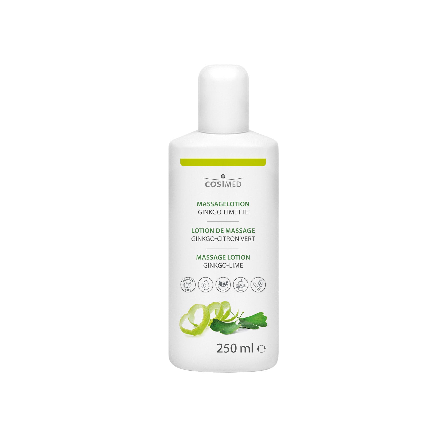 Massagelotion Ginkgo-Limette