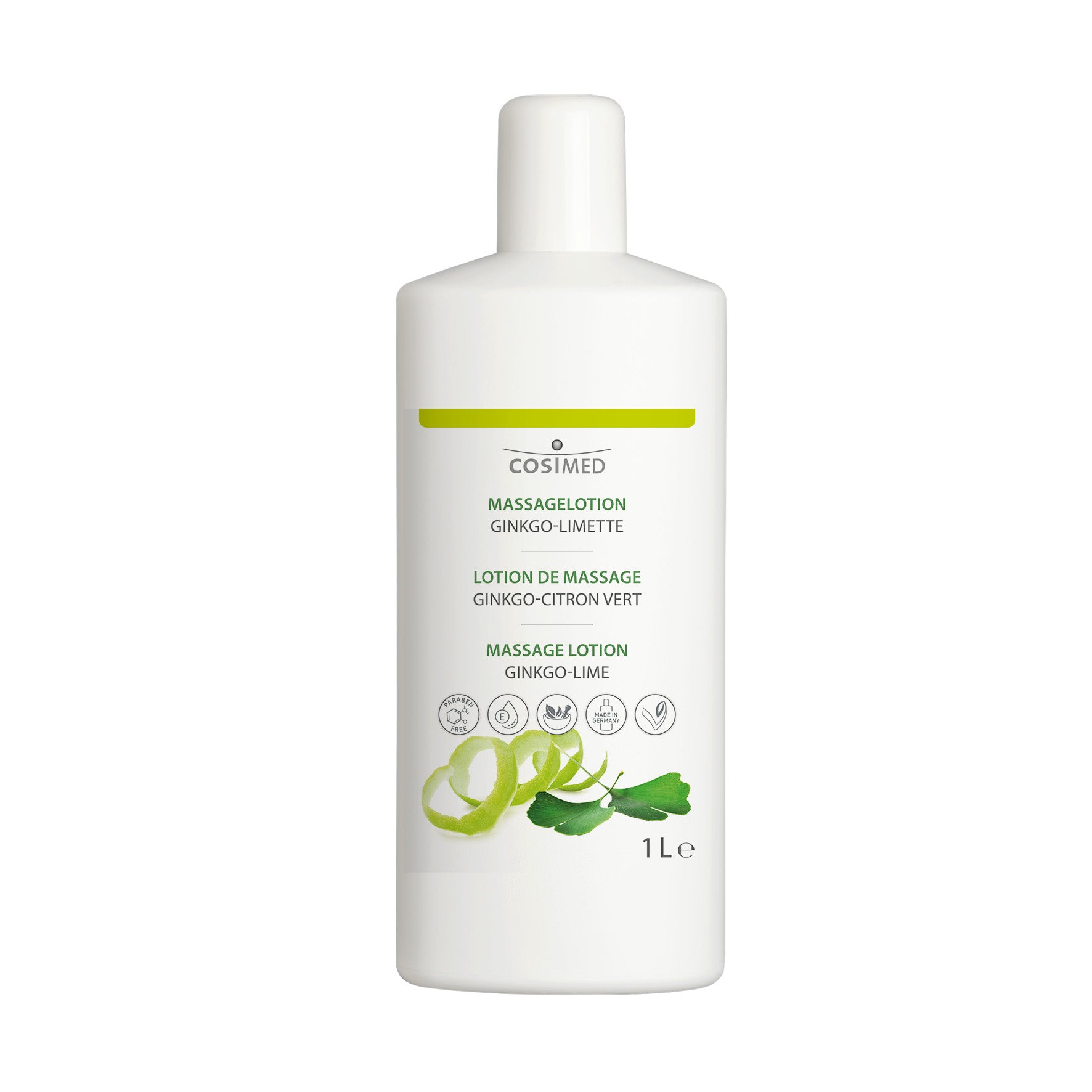 Massagelotion Ginkgo-Limette