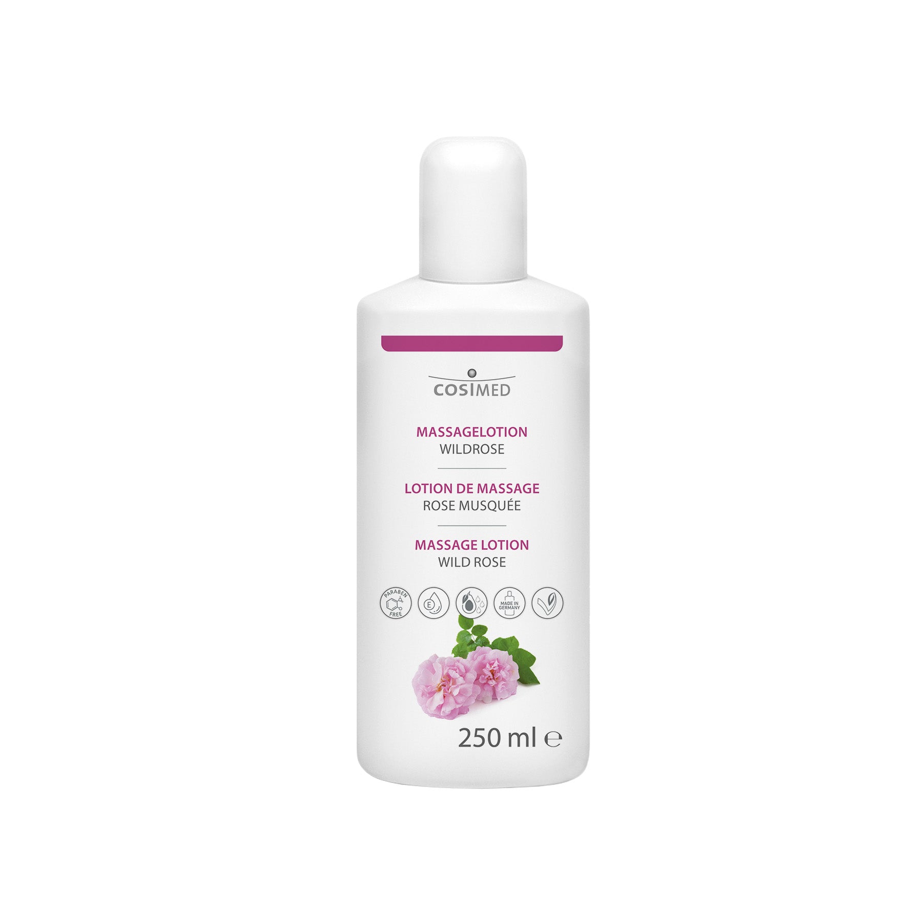 Massagelotion Wildrose