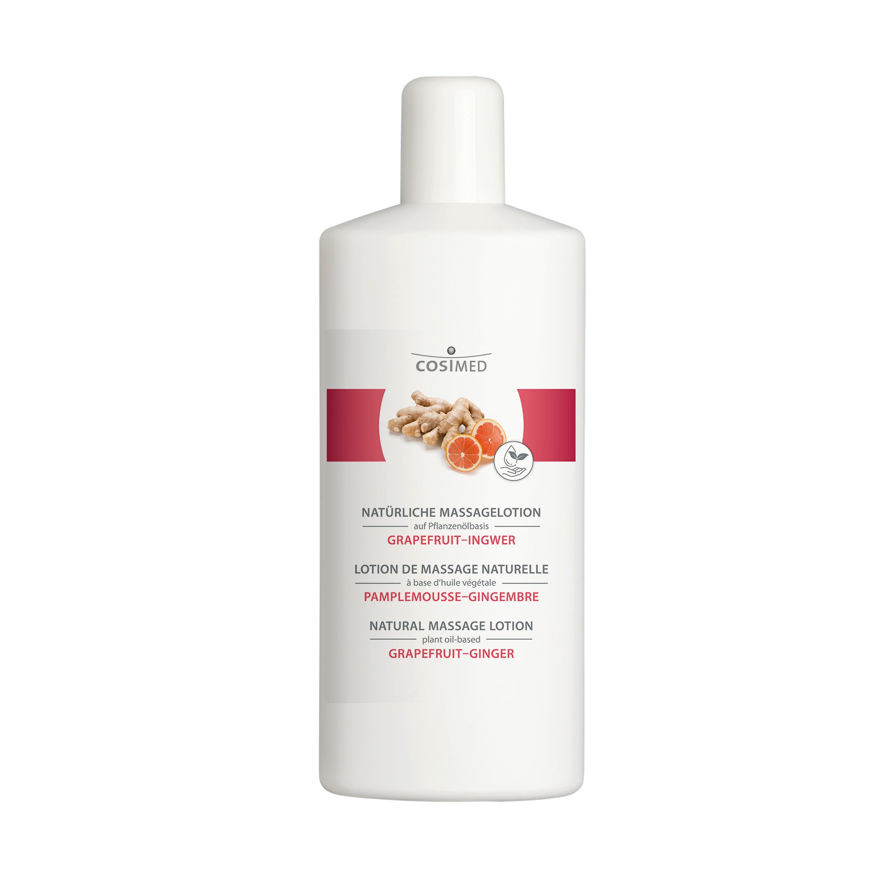 Natürliche Massagelotion Grapefruit-Ingwer