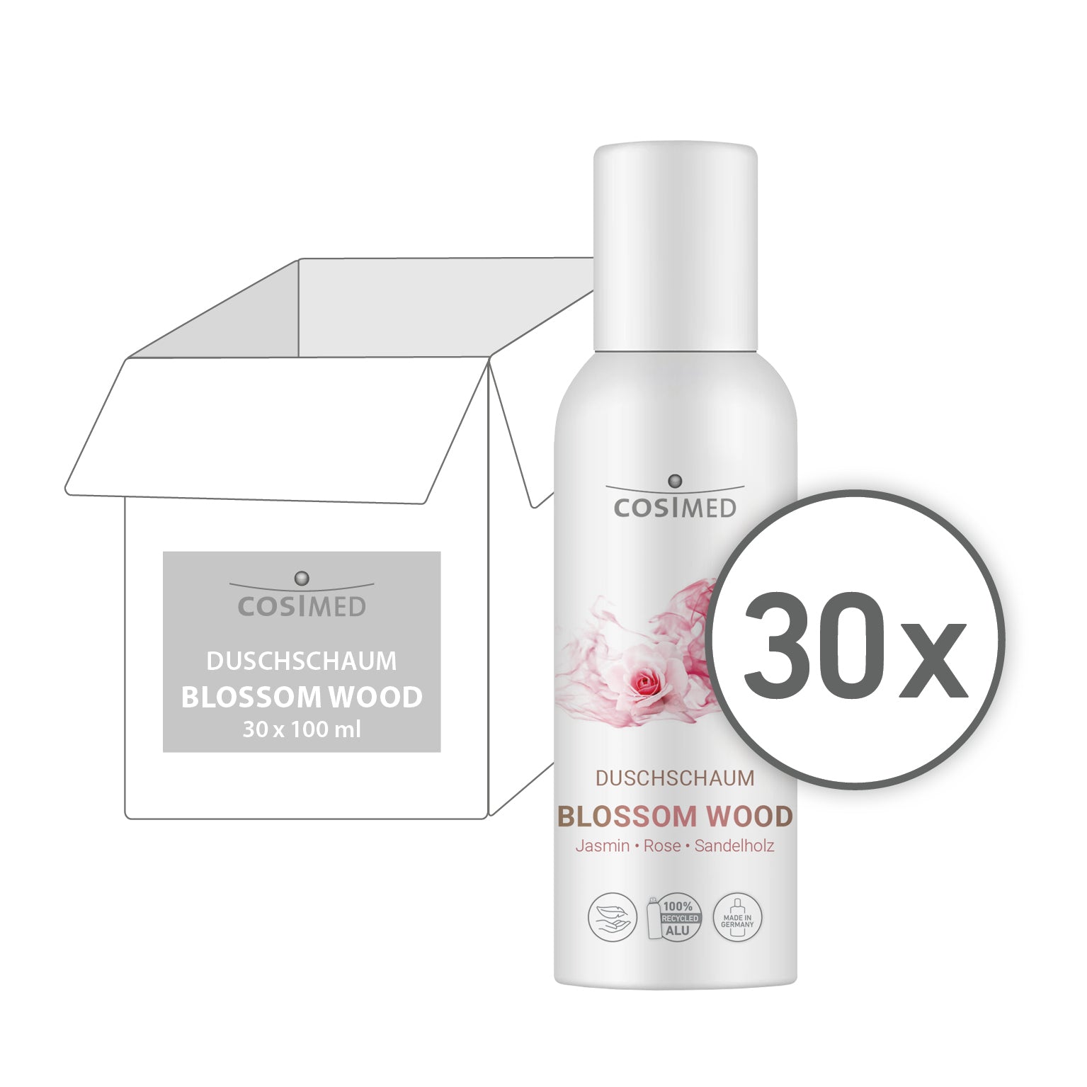 cosiMed Duschschaum Blossom Wood