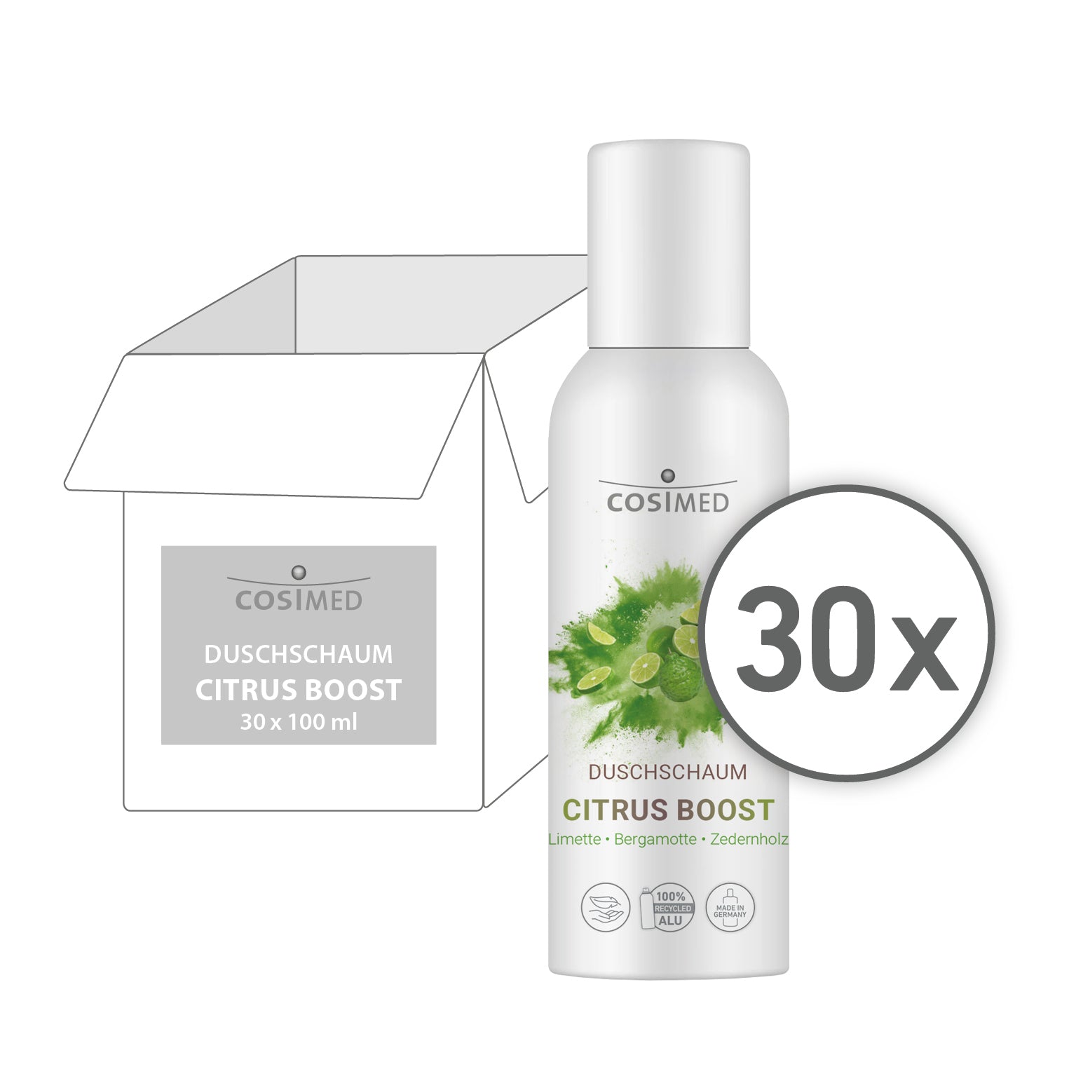 cosiMed Duschschaum Citrus Boost