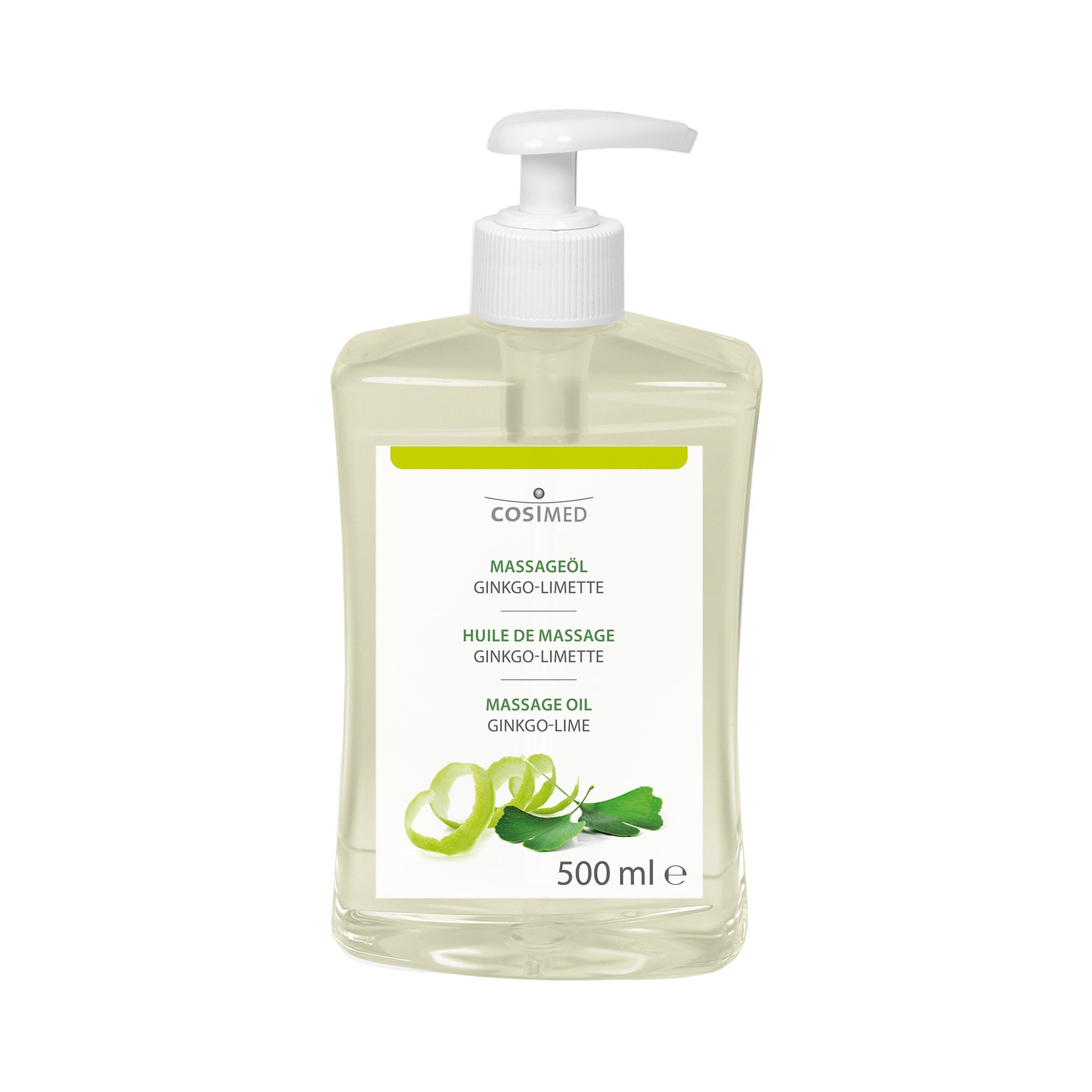 Massageöl Ginkgo-Limette