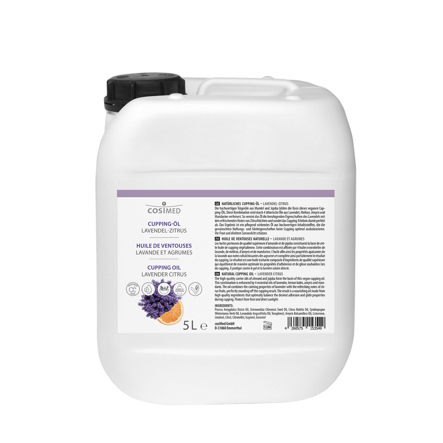 Cupping-Öl Lavendel-Zitrus