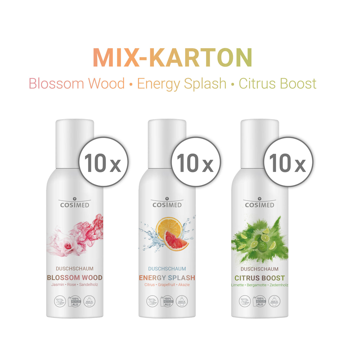 cosiMed Duschschaum Mix