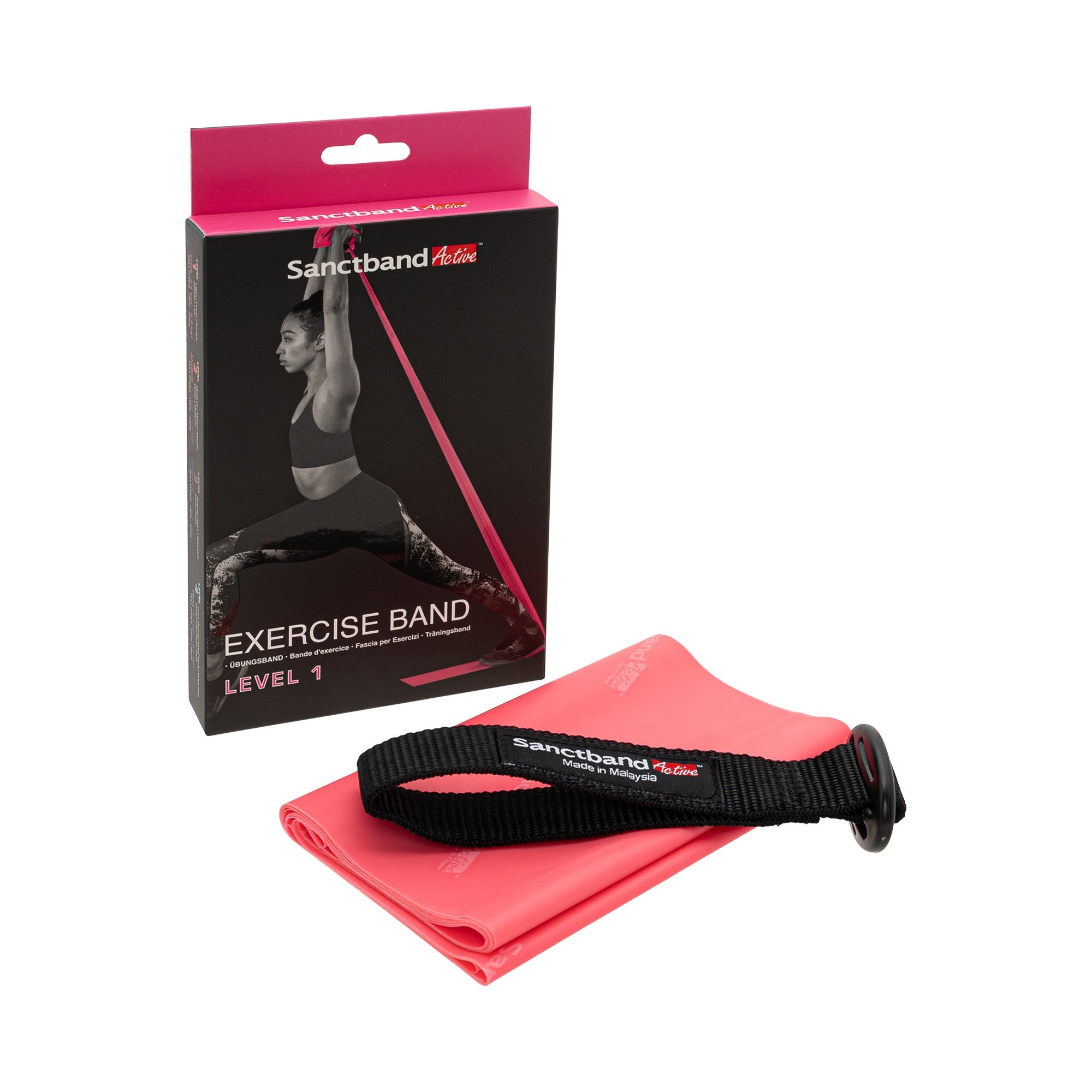 Sanctband Active Fitnessband-Set Pink | leicht