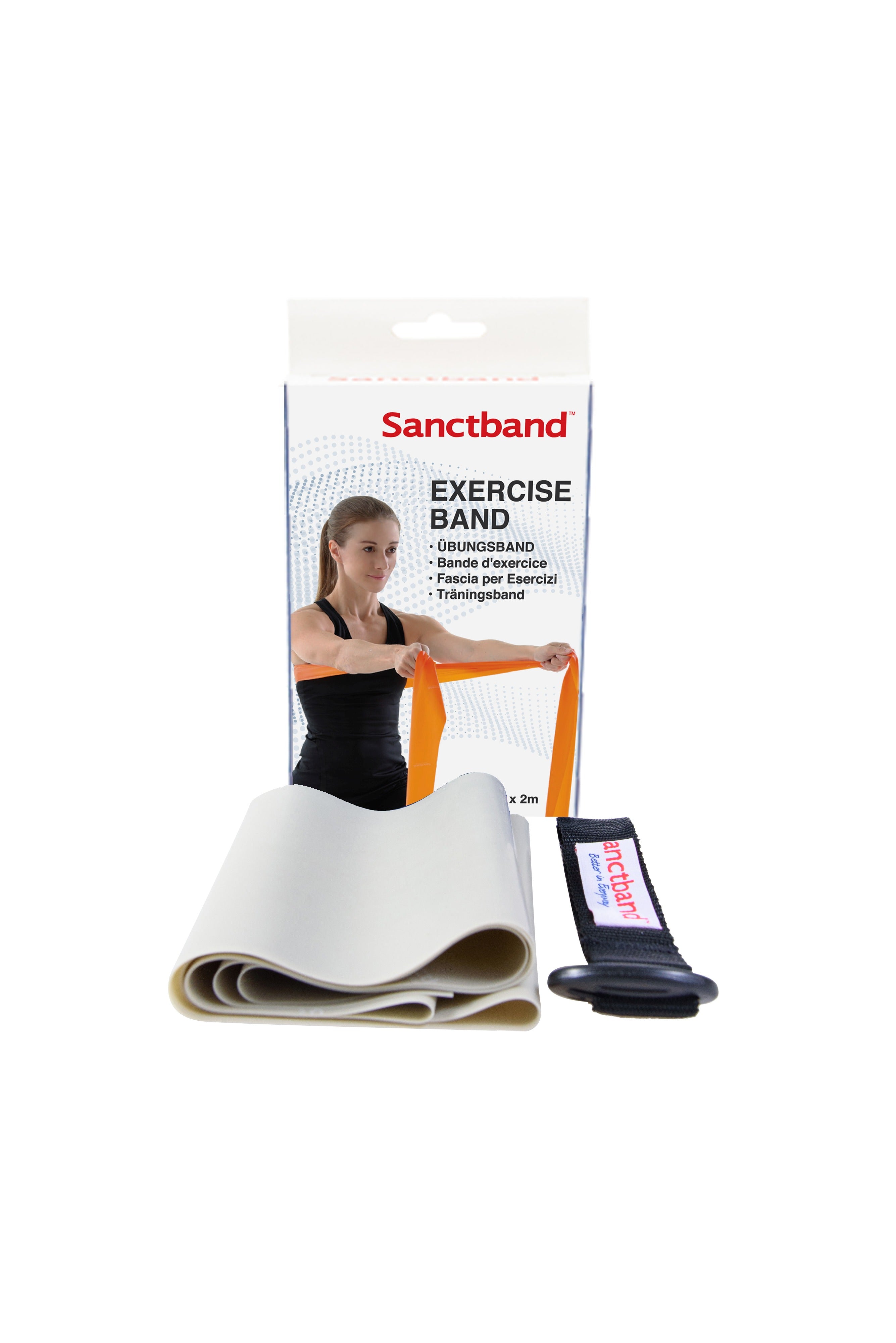 Sanctband Fitnessband Set- 2 m-Band mit Türanker