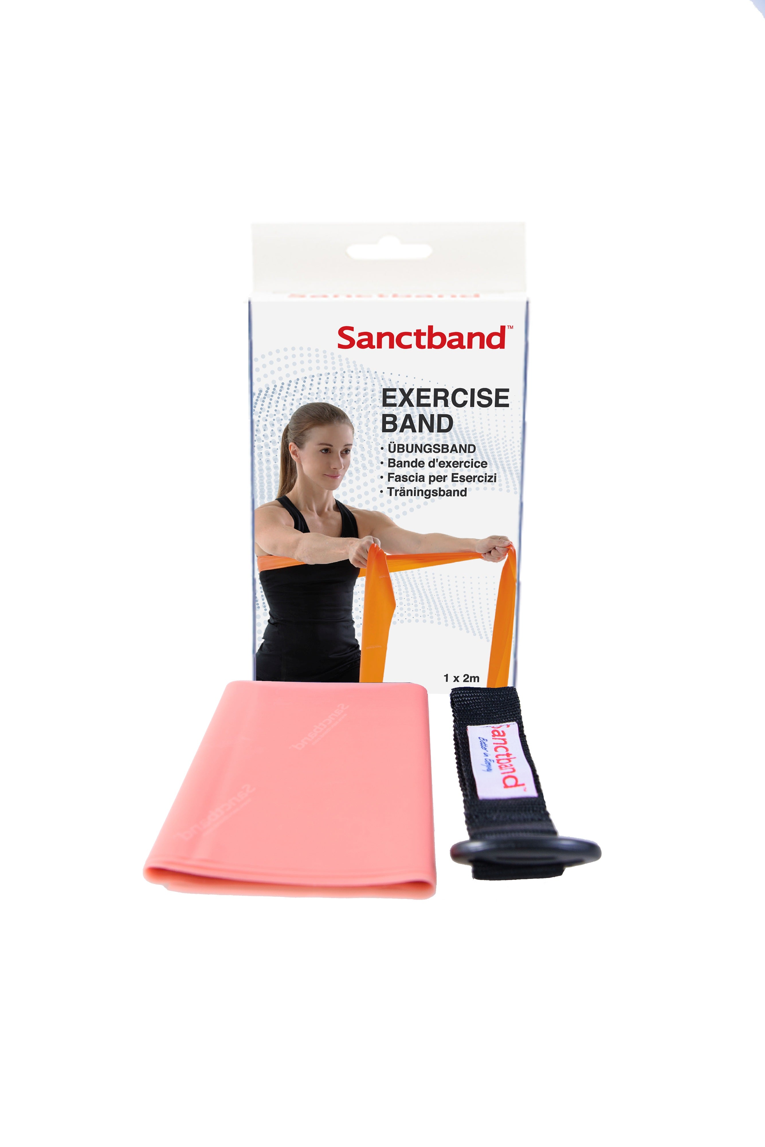 Sanctband Fitnessband Set- 2 m-Band mit Türanker