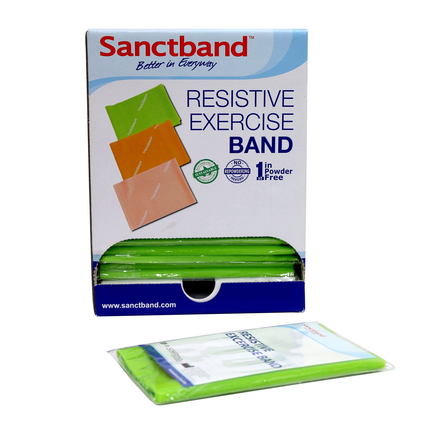 Sanctband Fitnessband Spender - 30 Stück á 1,5 m