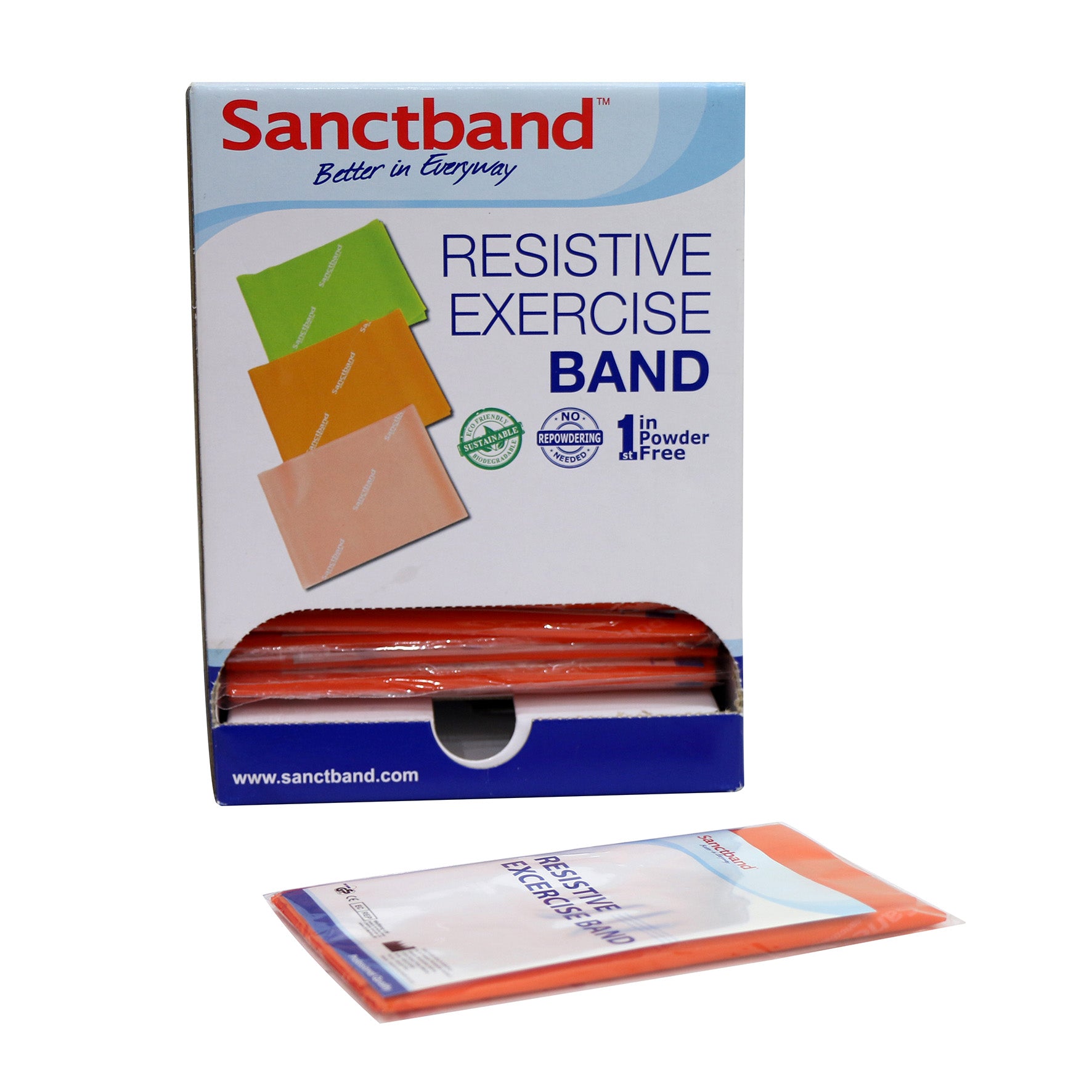 Sanctband Fitnessband Spender - 30 Stück á 1,5 m