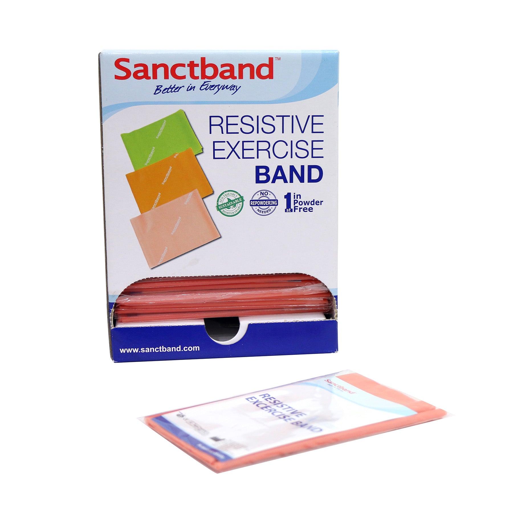 Sanctband Fitnessband Spender - 30 Stück á 1,5 m