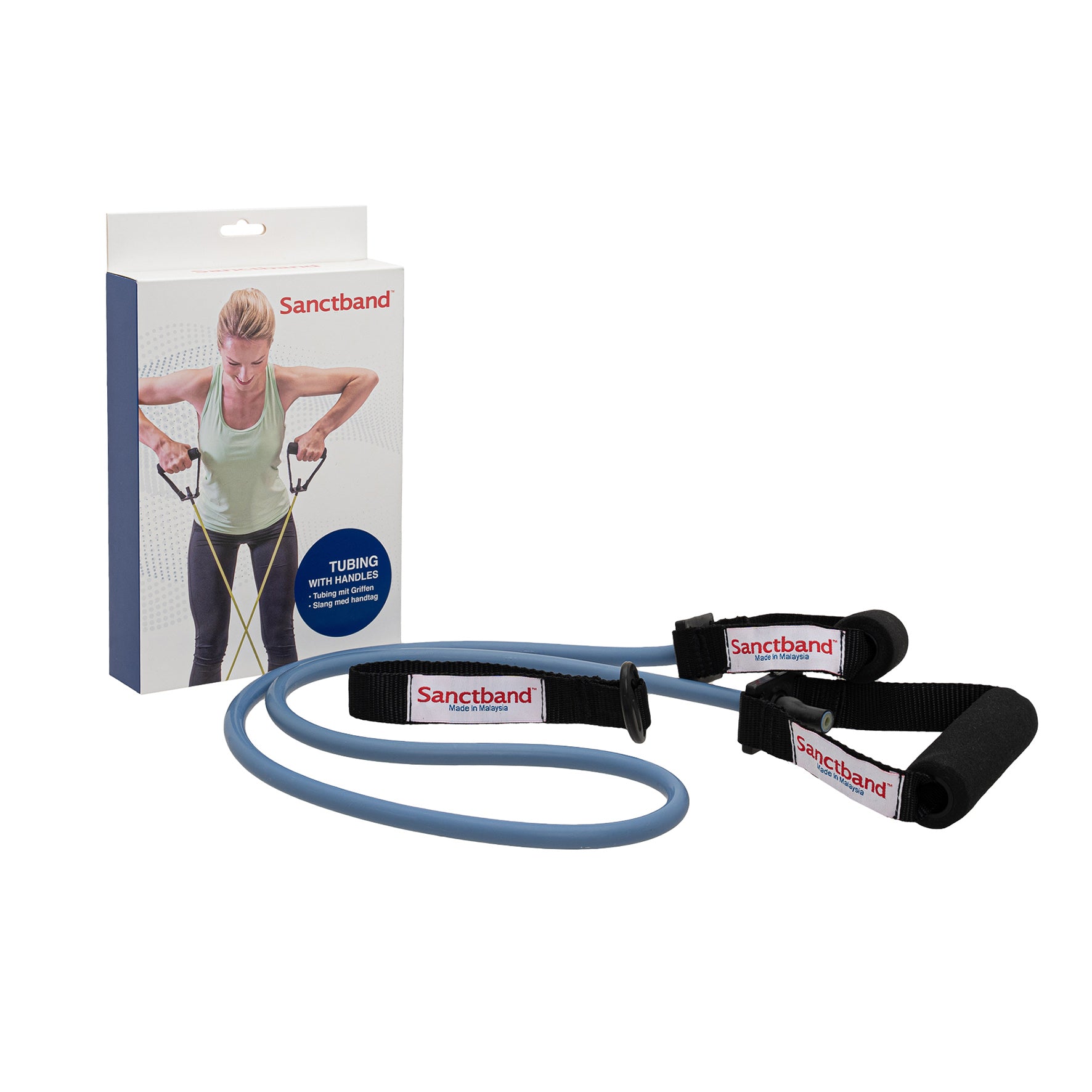 Sanctband Fitness Tube mit Griffen & Türanker