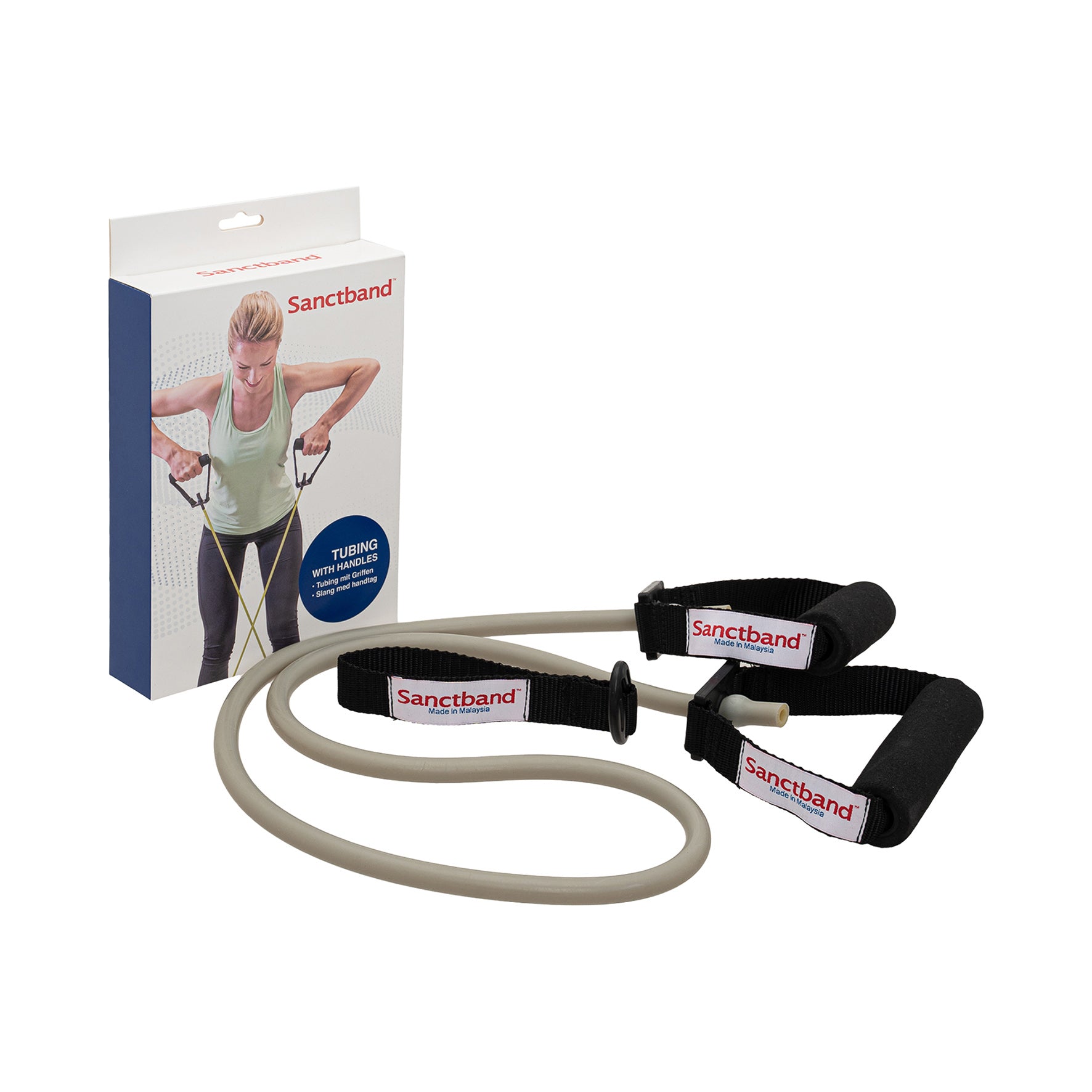 Sanctband Fitness Tube mit Griffen & Türanker