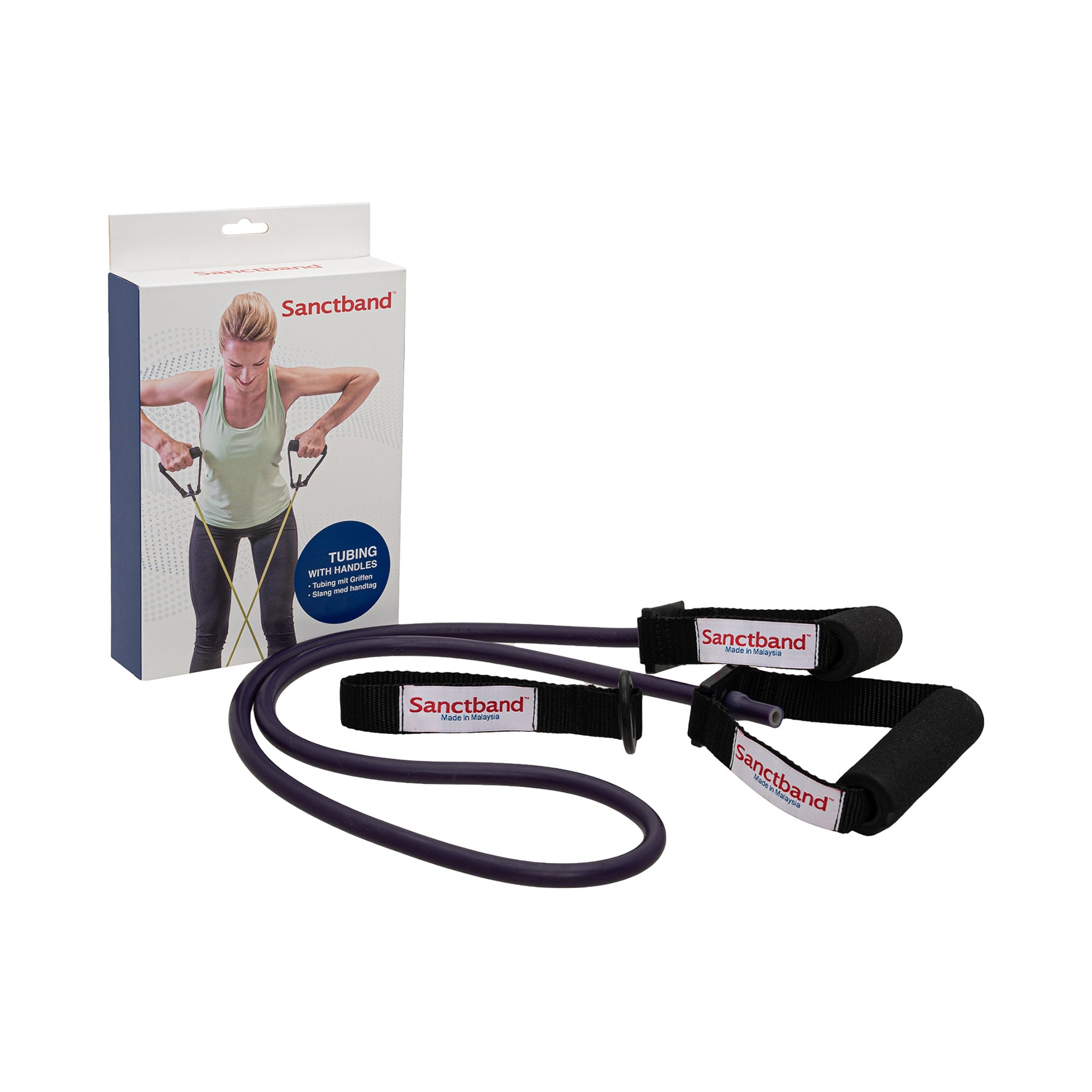 Sanctband Fitness Tube mit Griffen & Türanker