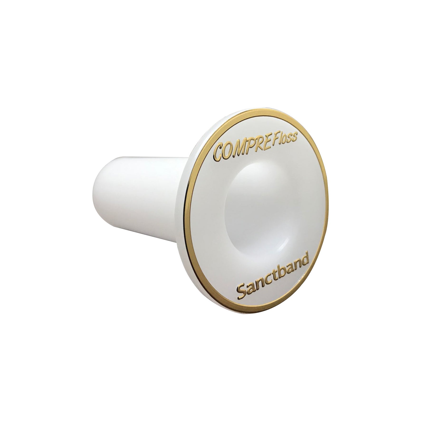 COMPREFloss Core Wickelspule 55 mm x 80 mm - weiß/gold - VE 48 Stück