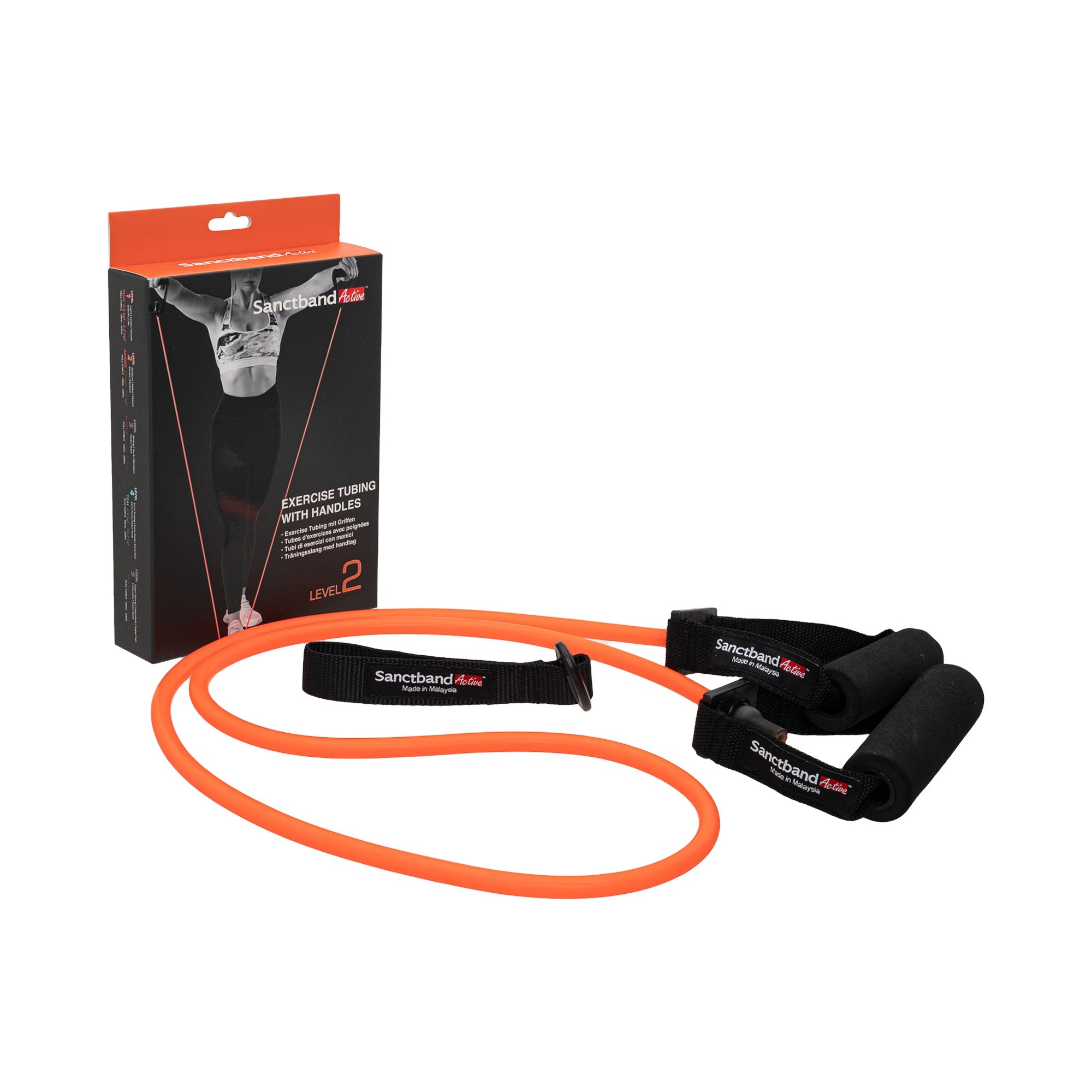 Sanctband Active Fitness Tube Bernstein | mittel