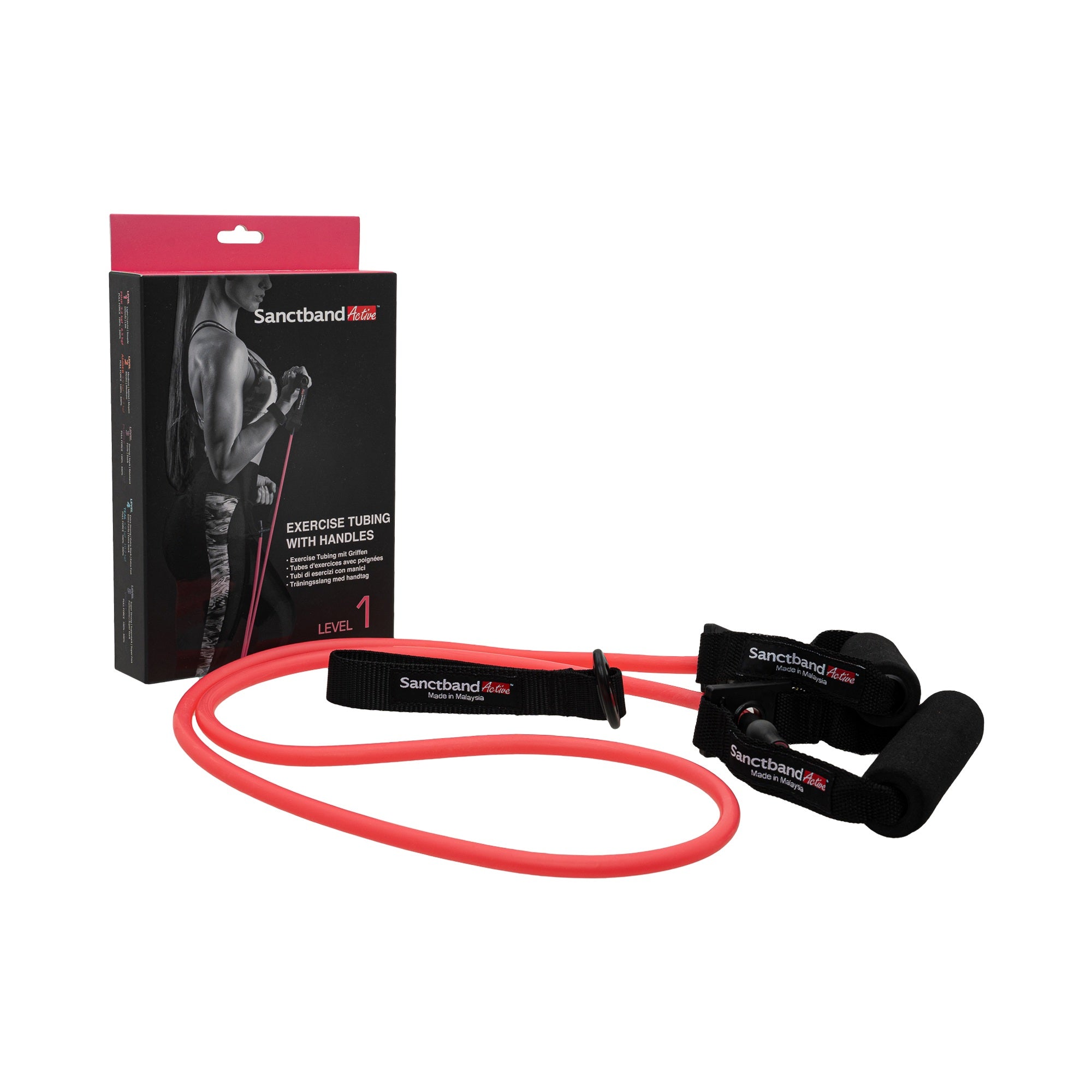 Sanctband Active Fitness Tube Pink | leicht