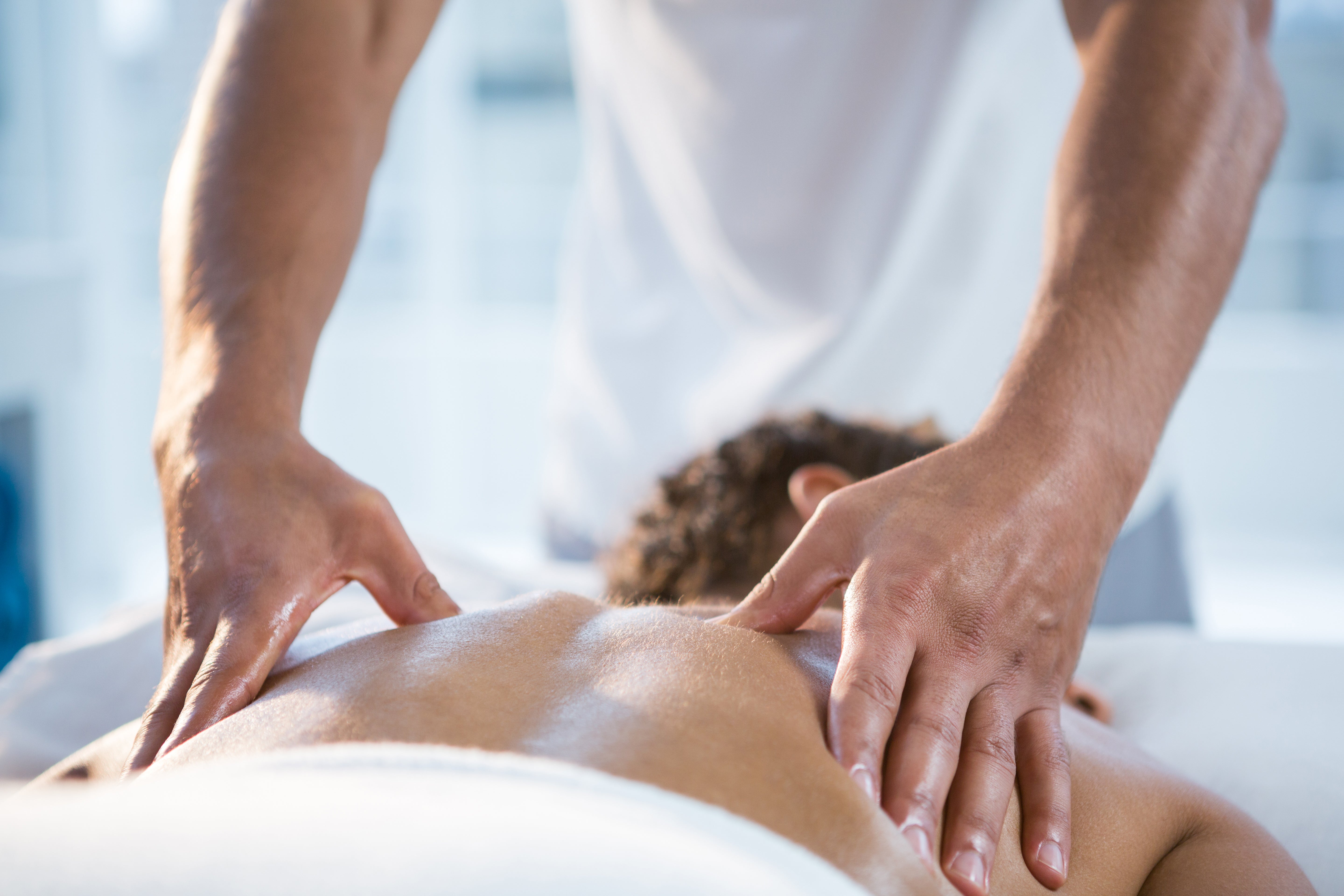 Natürliche Massagelotion