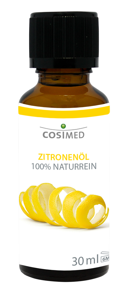 cosiMed ätherisches Zitronenöl 30ml Glasflasche