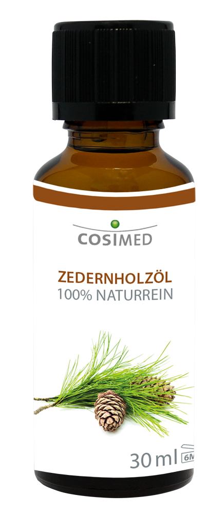 cosiMed ätherisches Zedernholzöl 30ml Glasflasche