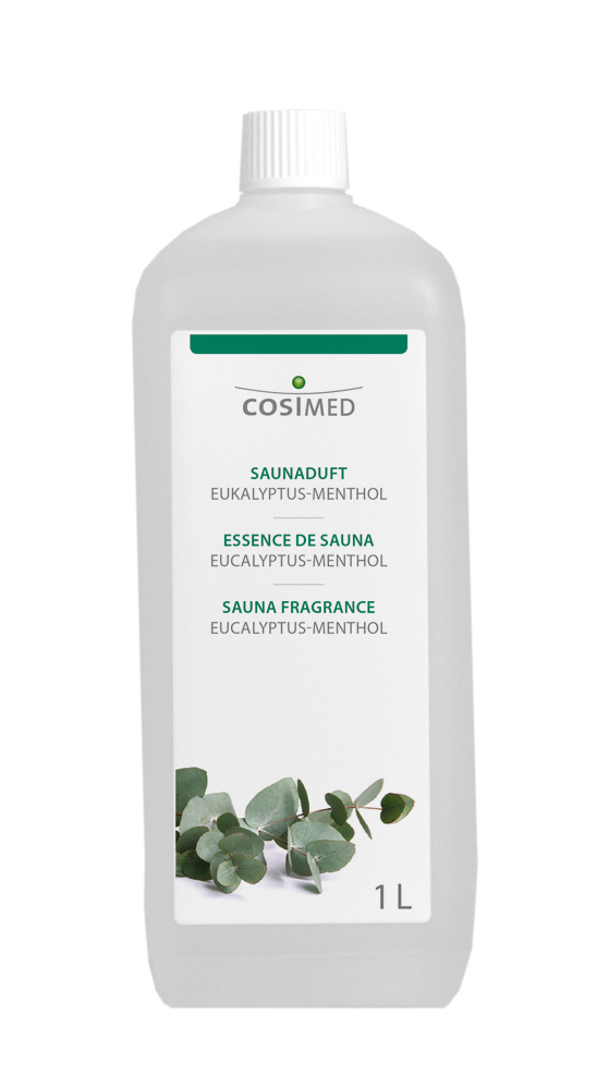 cosiMed Saunaduft Eukalyptus-Menthol 1 Liter Flasche