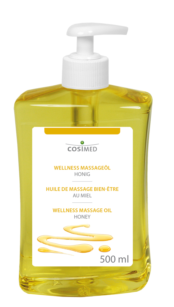 cosiMed Wellness-Massageöl Honig 500ml Dosierflasche