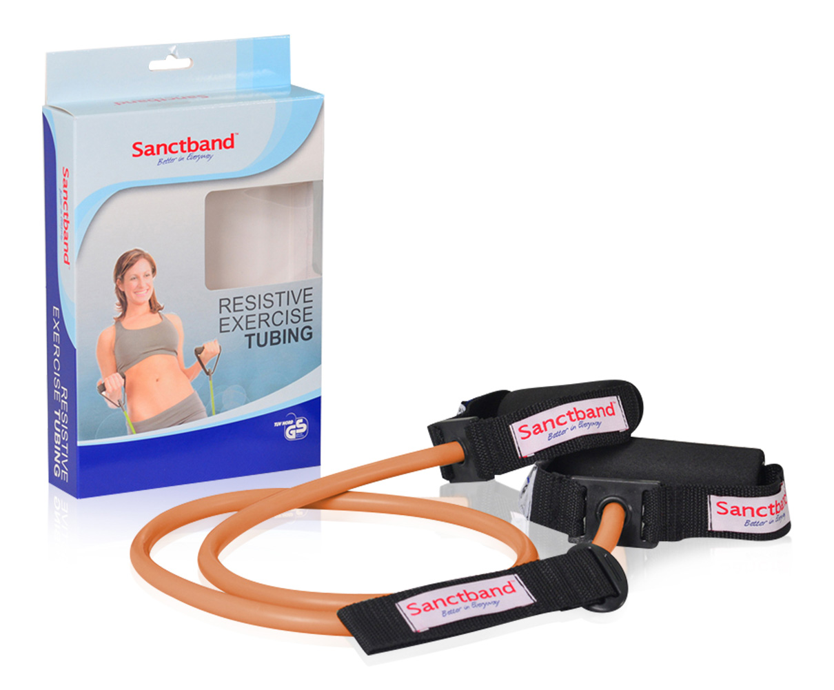 Sanctband Resistive Exercise Tubing Peach