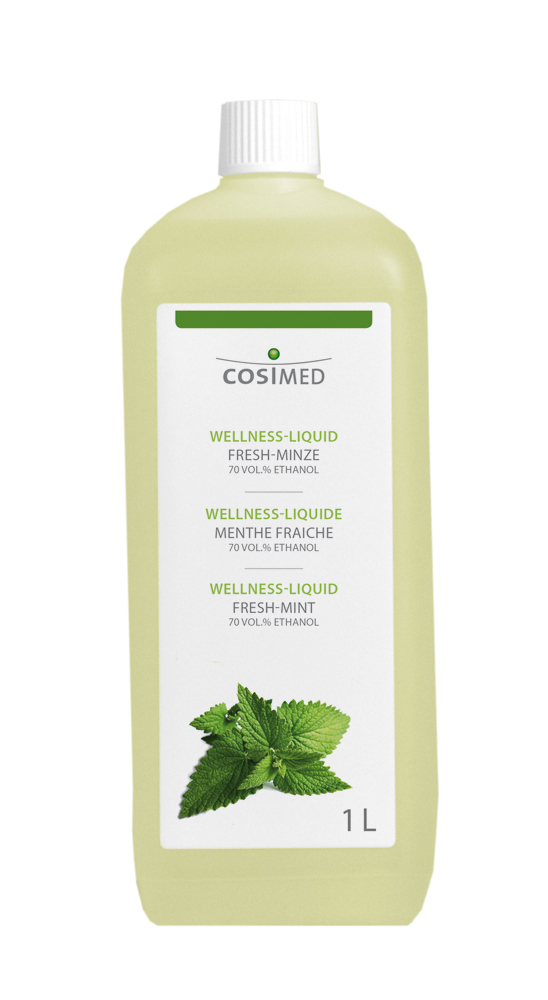 cosiMed Wellness-Liquid Fresh-Minze 1 Liter Flasche
