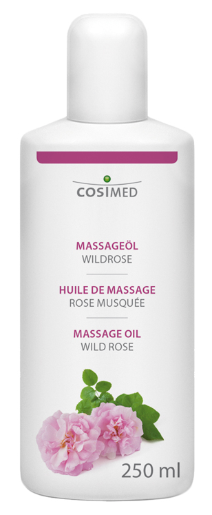 cosiMed Massageöl Wildrose 250ml Flasche